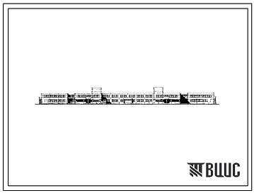 Типовой проект 252-9-61 Дом-интернат для необучаемых умственно отсталых детей на 300 мест. Здание двухэтажное. Каркас сборный железобетонный серии ИИ-04. Стены из легкобетонных панелей