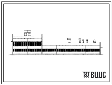 Типовой проект 501-83 Служебно-производственное здание для сетевого района (со штатом 30 человек).