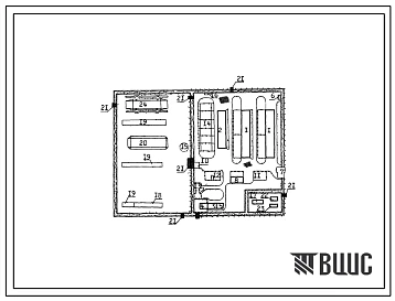 Типовой проект 819-83 Племенная ферма крупного рогатого скота мясного направления на 200 коров с нормированным кормлением на выгульно-кормовых дворах