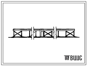 Типовой проект 806-2-11.84 Открытый шед на 136 клеток. Конструкции деревянные