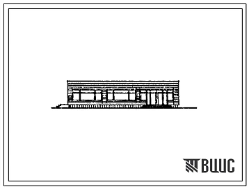 Типовой проект 272-12-76с.86 Непродовольственный магазин торговой площадью 150 м2. Для строительства в сельской местности