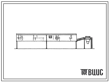 Типовой проект 812-9-8 Транспортерная галерея, блок бункеров, бункер отходов, бункер готовой продукции пункта по обработке семян люпин и других зерновых культур мощностью 2,5 тыс. т в сезон