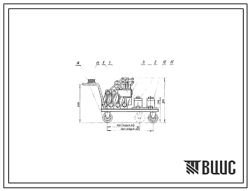Шифр ТУ 4145-083-00221244-2003 Комплекты устройств вывешивания колесных пар локомотивов типа КУВКП 