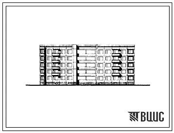 Типовой проект 160-08с/1 Пятиэтажная блок-секция рядовая поворотная под углом 300 на 30 квартир (однокомнатных 1А-10, двухкомнатных 2Б-10, трехкомнатных 3Б-10). Для строительства в 3Б климатическом подрайоне Дагестанской АССР