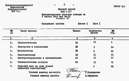 Альбом 7 Заказные спецификации