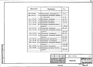 Альбом 6 Спецификации оборудования