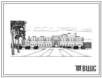 Типовой проект 262-15-26 Библиотека на 400 тысяч книг и 300 читательских мест в конструкциях серии ИИ-04, для строительства в 1В климатическом подрайоне, 2 и 3 климатических районах