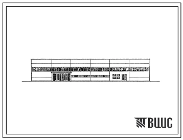 Типовой проект 231-4-1 Корпус экспериментальных мастерских рабочей площадью 600 м2 для НИИ со штатом сотрудников до 200 человек. Стены из легкобетонных панелей серии СТ-02-31, вып.2.