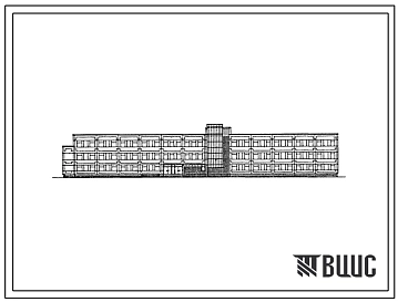 Типовой проект 232-01-166.88 Специализированное профтехучилище сельскохозяйственного профиля на 360 учащихся. Здание двух-, трехэтажное.  Каркас по серии 1.020-1/83. Стены из однослойных керамзитобетонных панелей по серии 1.030.1-1.