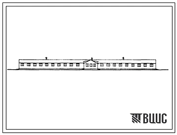 Типовой проект 802-58 Свинарник-маточник на 52 свиноматки. Для строительства в района с расчетной наружной температурой -10 и -20 0С.