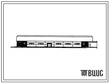 Типовой проект 803-4-10 Овчарня для ремонтного молодняка и баранов на 500 мест. Вариант 2