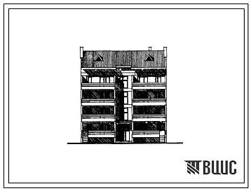 17-029/1 Четырехэтажная 12-квартирная рядовая блок-секция с квартирами (двухкомнатных 2Б — 12), по 1 этажу с выходом на участок. Для строительства в IВ климатическом подрайоне, II климатическом районе с возможностью применения в III климатическом районе.