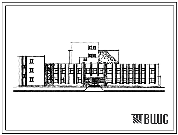Типовой проект 244-1-39 Профилакторий на 104 места (со стенами из кирпича).