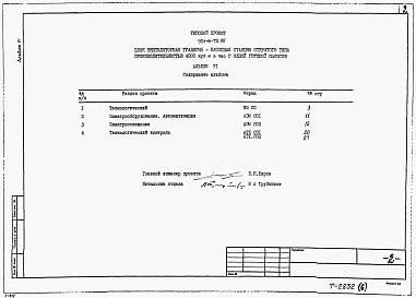 Альбом 6 Спецификации оборудования