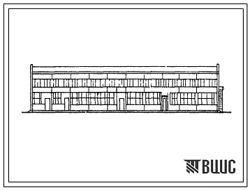 Типовой проект 816-196 Центральная ремонтная мастерская для хозяйств с парком 75 тракторов. (Вариант в полносборных конструкциях)