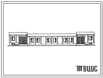 Типовой проект 181-000-332с.85 1-этажный 2-квартирный крупнопанельный жилой дом с 5-комнатными квартирами. Для строительства в 4А климатическом подрайоне Туркменской ССР сейсмичностью 9 баллов.