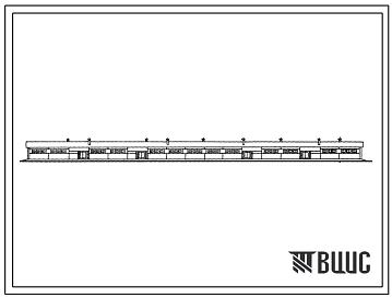 Типовой проект 801-1-20с.83 Коровник на 250 коров мясных пород с телятами до 20 дневного возраста. Для строительства в подрайонах сейсмичностью 7, 8 и 9 баллов
