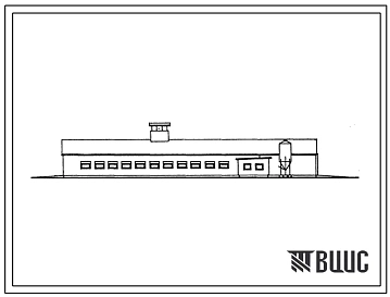 Типовой проект 801-3-71.13.87 Родильная на 50 коров со вспомогательными помещениями (для строительства в Эстонской ССР)