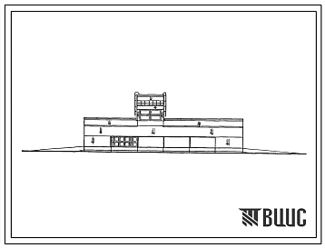 Типовой проект 805-9-21.86 Приемное устройство с железной дороги на 2 вагона комбикормов. Предназначено для механизированной разгрузки комбикормов из двух вагонов без их расцепки. Расчетная температура: -20, -30, -40°С. Стены - панельные железобетонные. П