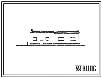 Типовой проект 816-107 Материально-технический склад для хозяйств, имеющих 50 тракторов.