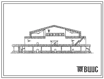 Типовой проект 812-1-96.87 Камерная сушилка производительностью 2х20 плановых т/ч (с отделением сортирования початков кукурузы)