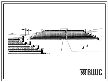 Типовой проект 244-2-12 Спальный корпус для дома отдыха на 1028 мест