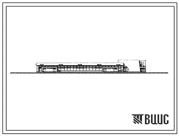 Типовой проект 272-13-46с Унифицированное здание магазина торговой площадью 1500 м2 с двумя технологическими планировками «Универсам», «Гастроном».