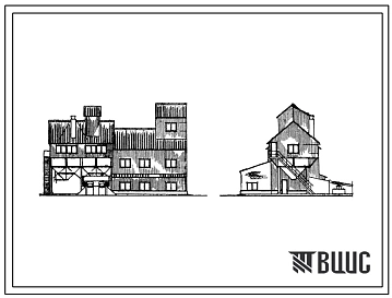 Типовой проект 812-33 Зерноочистительно-сушильный комплекс К3С-10-2Б с зерносушилкой С3СБ 4х2.