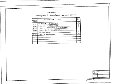 Альбом 3 Спецификации оборудования.