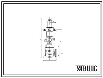 Шифр КРТ3213.00.000 Клапан запорный электромагнитный DN80 PN40