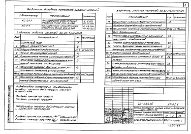 Альбом 2 Архитектурно-строительные решения выше отм. 0.000 (АС.1-1)