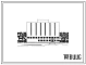 Типовой проект 264-24-7 Государственный архив на 1,0 млн.единиц хранения. Для строительства в IВ климатическом подрайоне, II и III климатических районах.