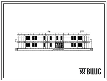 Типовой проект 213-1-132 Детские ясли-сад на 140 мест для строительства в 1В климатическом подрайоне, во 2 и 3 климатических районах.