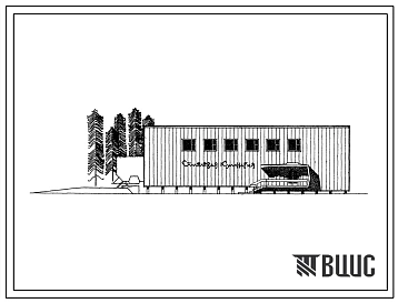 Типовой проект 274-20-36м Столовая на 50 мест для строительства в 1 строительно-климатической зоне, в районах с вечномерзлыми грунтами.