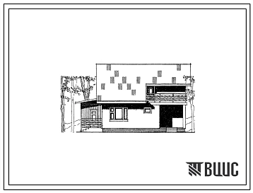 Типовой проект 183-000-166 Мансардный одноквартирный пятикомнатный жилой дом для индивидуальных застройщиков