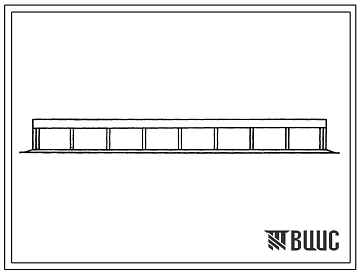 Типовой проект 803-4-15с.83 Трехстенный навес на 625 племенных ярок. Для строительства в районах сейсмичностью 8 баллов