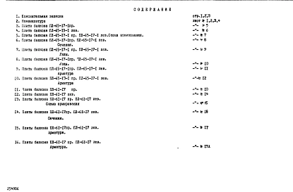 Шифр НК-187-07 Рабочие чертежи железобетонных плит балконов и приставных стенок балконов ПЛ-65-17-1пр, ПЛ-65-17-1лев, ПЛ-61-17пр, ПЛ-65-17лев, БСЦ-20-2пр, БСЦ-20-2лев, БСЦ-21-2пр, БСЦ-21-2лев, БСЦ-22-2пр, БСЦ-22-2лев, БС-20-2-1пр, БС-20-2-1лев, БС-21-2пр,