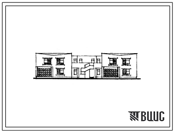 Типовой проект 214-2-124 Действие ясли-сад на 140 мест, из местных строительных материалов,  для строительства в 4А и 4Г климатических подрайонах