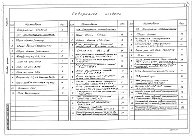 Альбом 1 Архитектурные решения. Конструкции железобетонные. Конструкции металлические