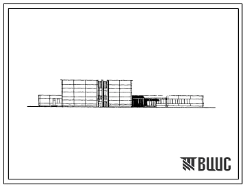 Типовой проект 232-1-70/75 Универсальный общественно-бытовой корпус профессионально-технического училища на 1200 учащихся.
