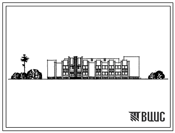 Типовой проект 264-12-195 Сельский клуб (стены кирпичные) с залом на 300 мест.