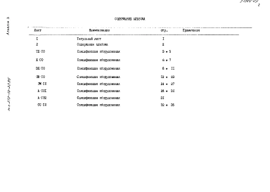 Альбом 3 Спецификация оборудования.