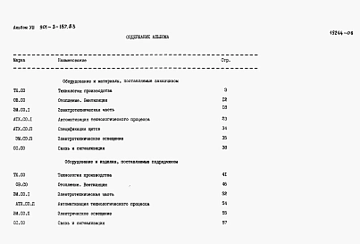Альбом 8 Спецификация оборудования     