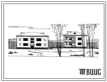 Типовой проект 114-12-88/70 Двухэтажный 4-квартирный жилой дом с трехкомнатными квартирами. Для строительства в Белорусской ССР.