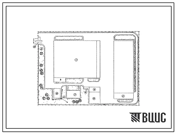 Типовой проект 813-106 Фруктохранилище емкостью 3000 т с цехом товарной обработки производительностью 5000 т плодов в сезон
