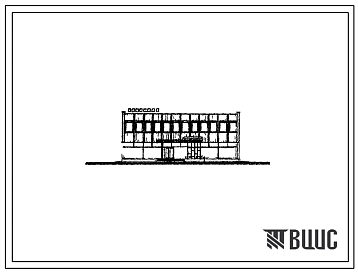 Типовой проект 272-20-77 Столовая в конструкциях ИИ-04 на 116 мест. Для строительства на территориях с обычными условиями IВ подрайона, II и III климатических районов.