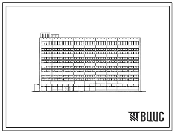 Типовой проект XI-36-01 Здания А.Т.С. на 20 тыс.номеров с узлом для строительства в г.Москве. АТС МГТС.