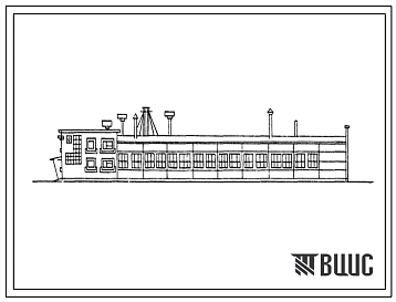 Типовой проект 816-184 Станция районного объединения «Сельхозтехника» по техническому обслуживанию машин и оборудования животноводческих и птицеводческих ферм и комплексов.