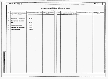 Альбом 5 Спецификации оборудования