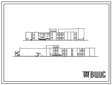 Типовой проект 242-2-30.85 Общественный корпус для домов отдыха, пансионатов и домов отдыха, пансионатов и домов отдыха для семейных с детьми на 500 мест. В конструкциях серии 1.020-1/83. Для сельского строительства